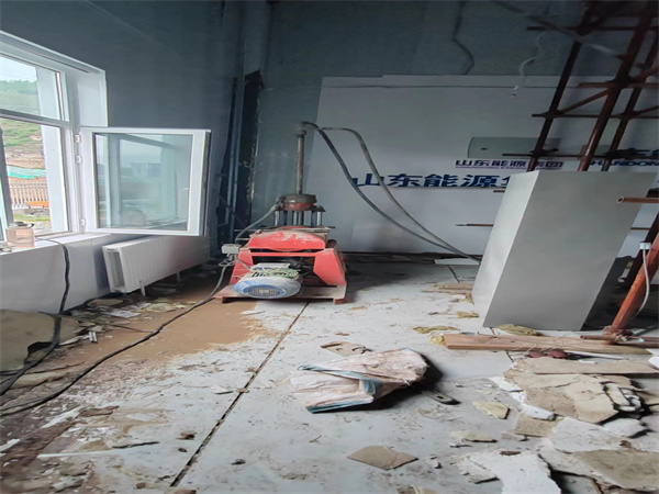 崇信地基基础下沉墙体裂缝加固注浆顶升施工